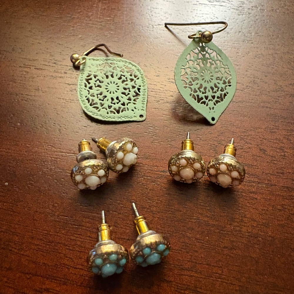 4 pack earrings